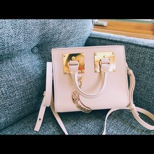 Sophie Hulme Cherry Pink Mini Tote